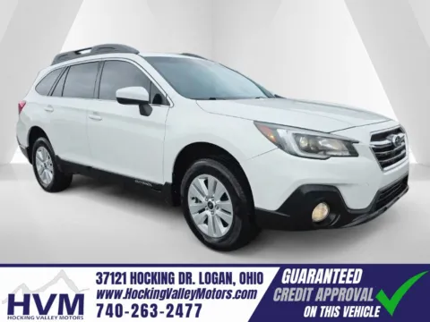 White 2018 Subaru Outback 2.5i Premium for sale in Logan, OH