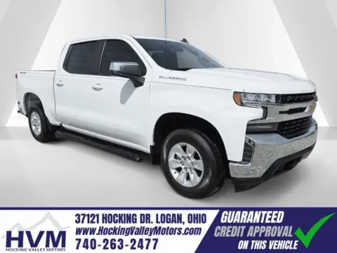 White 2021 Chevrolet Silverado 1500 LT for sale in Logan, OH