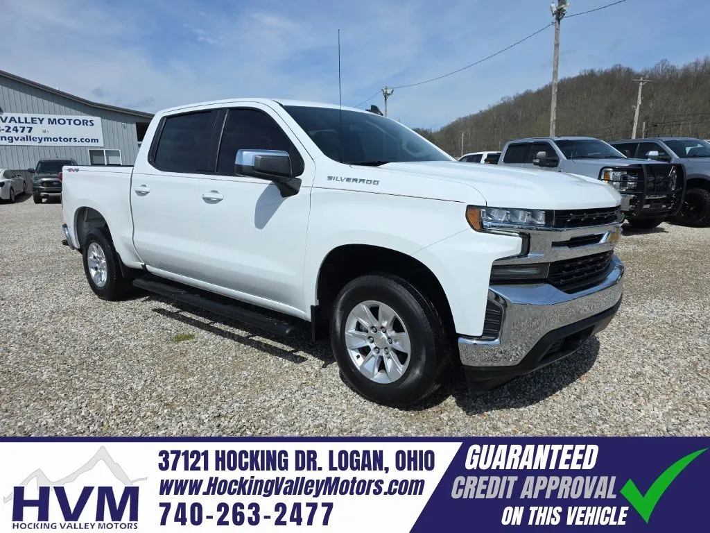 White 2021 Chevrolet Silverado 1500 LT for sale in Logan, OH