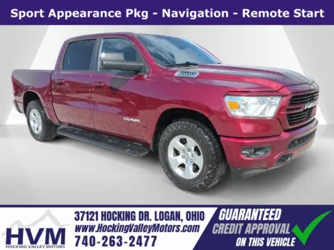 Red 2020 Ram 1500 Big Horn/Lone Star for sale in Logan, OH