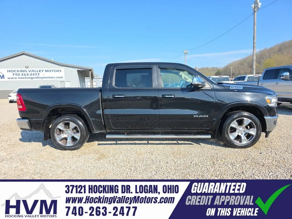 Black 2019 Ram 1500 Laramie for sale in Logan, OH
