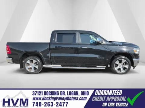Black 2019 Ram 1500 Laramie for sale in Logan, OH