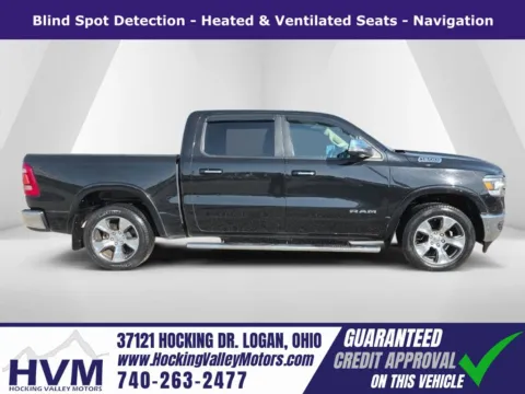 Black 2019 Ram 1500 Laramie for sale in Logan, OH