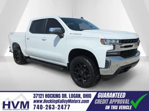 White 2021 Chevrolet Silverado 1500 LT for sale in Logan, OH