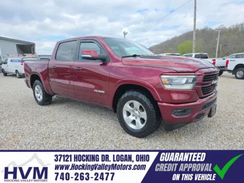Red 2019 Ram 1500 Laramie for sale in Logan, OH