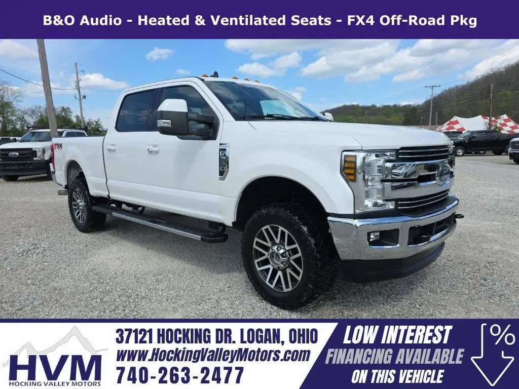 White 2019 Ford F-350SD Lariat for sale in Logan, OH