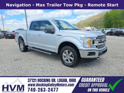 Silver 2018 Ford F-150 XLT for sale in Logan, OH