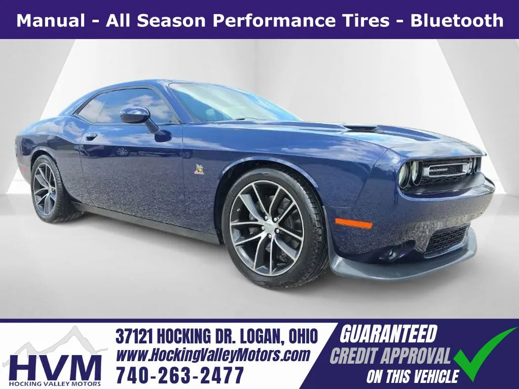 Blue 2016 Dodge Challenger R/T Scat Pack for sale in Logan, OH
