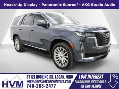 Gray 2021 Cadillac Escalade Premium Luxury for sale in Logan, OH