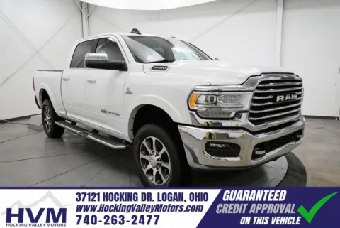 White 2022 Ram 3500 Laramie Longhorn for sale in Logan, OH