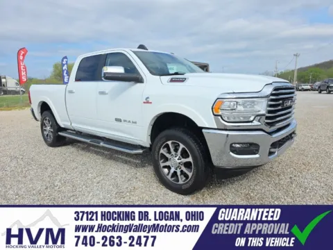 White 2022 Ram 3500 Laramie Longhorn for sale in Logan, OH
