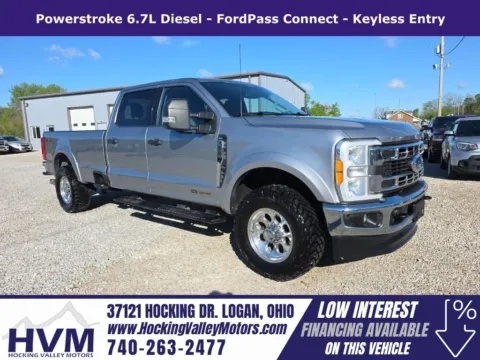 Silver 2023 Ford F-350SD XLT for sale in Logan, OH