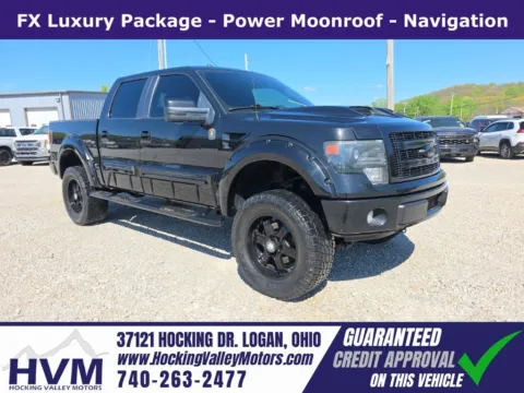 Black 2014 Ford F-150 FX4 for sale in Logan, OH