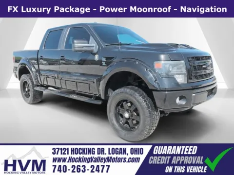 Black 2014 Ford F-150 FX4 for sale in Logan, OH