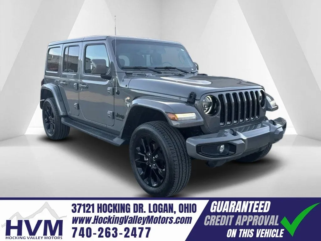Gray 2023 Jeep Wrangler Altitude for sale in Logan, OH