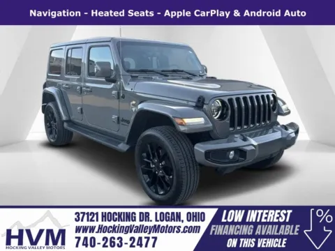 Gray 2023 Jeep Wrangler Altitude for sale in Logan, OH