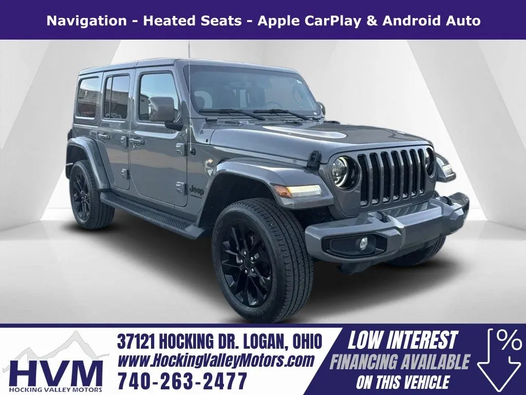 Gray 2023 Jeep Wrangler Altitude for sale in Logan, OH