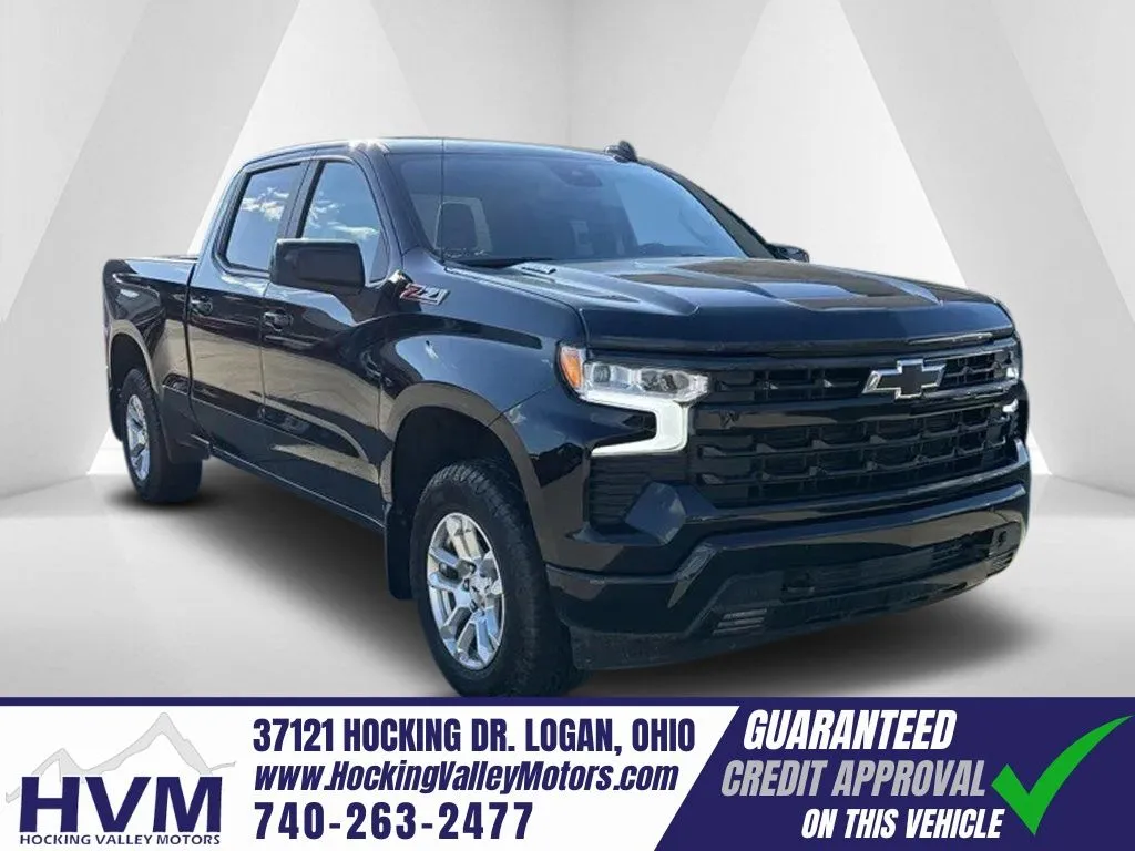 Black 2022 Chevrolet Silverado 1500 RST for sale in Logan, OH