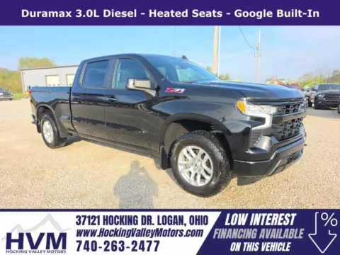 Black 2022 Chevrolet Silverado 1500 RST for sale in Logan, OH