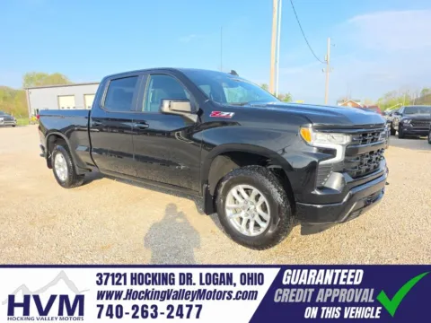 Black 2022 Chevrolet Silverado 1500 RST for sale in Logan, OH
