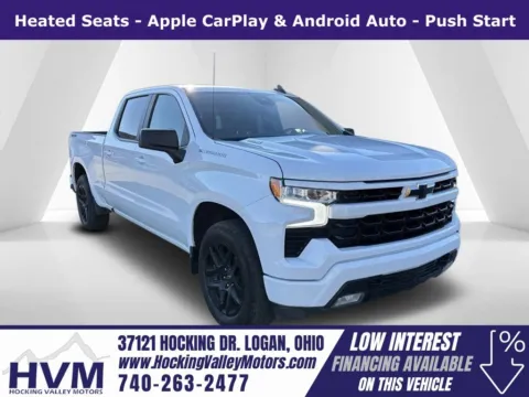 White 2023 Chevrolet Silverado 1500 RST for sale in Logan, OH