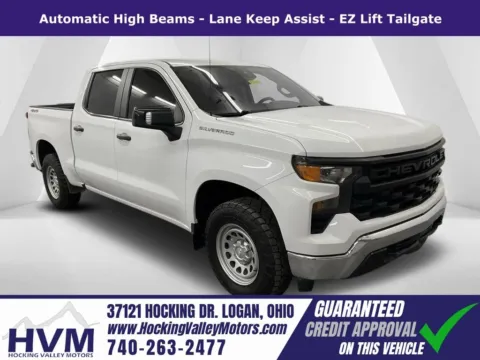 White 2023 Chevrolet Silverado 1500 WT for sale in Logan, OH