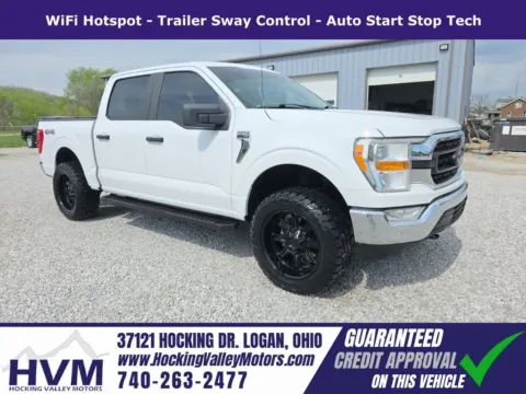 White 2021 Ford F-150 XLT for sale in Logan, OH