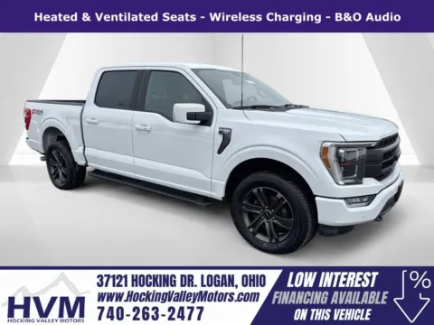 White 2022 Ford F-150 Lariat for sale in Logan, OH