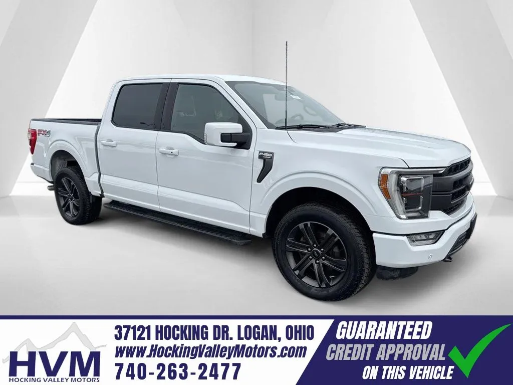 White 2022 Ford F-150 Lariat for sale in Logan, OH