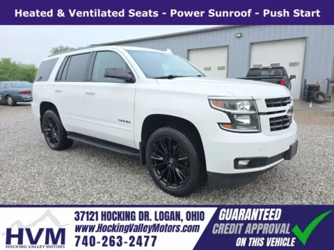 White 2019 Chevrolet Tahoe Premier for sale in Logan, OH