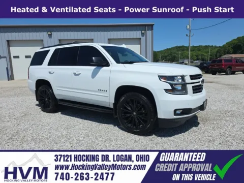 White 2019 Chevrolet Tahoe Premier for sale in Logan, OH