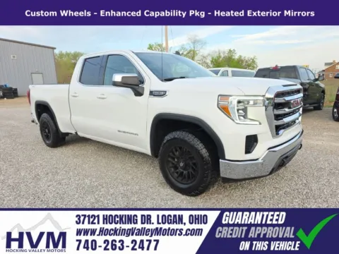 White 2021 GMC Sierra 1500 SLE for sale in Logan, OH