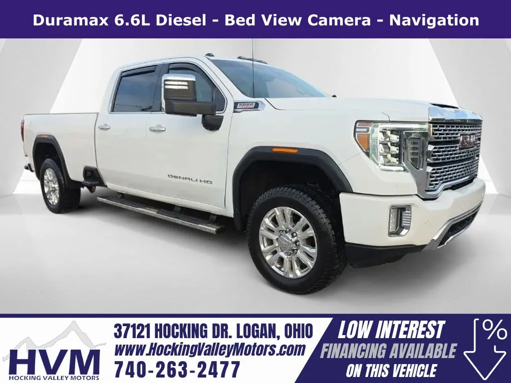 White 2021 GMC Sierra 2500HD Denali for sale in Logan, OH