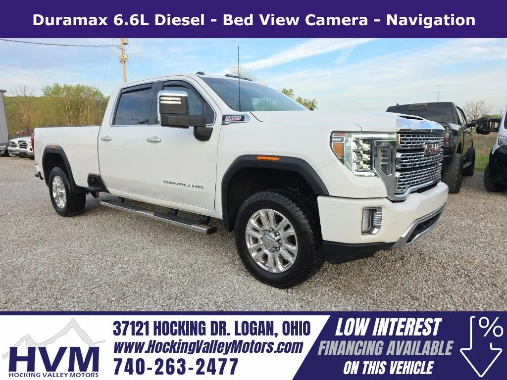 White 2021 GMC Sierra 2500HD Denali for sale in Logan, OH