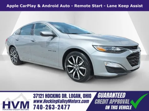 Gray 2024 Chevrolet Malibu RS for sale in Logan, OH