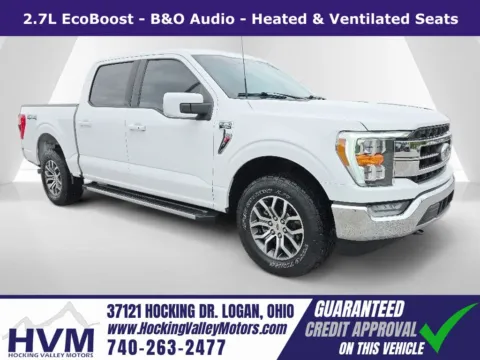 White 2021 Ford F-150 Lariat for sale in Logan, OH