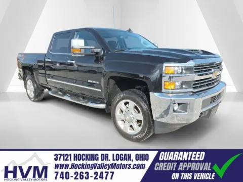 Black 2019 Chevrolet Silverado 2500HD LTZ for sale in Logan, OH