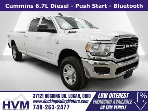 White 2021 Ram 3500 Big Horn for sale in Logan, OH