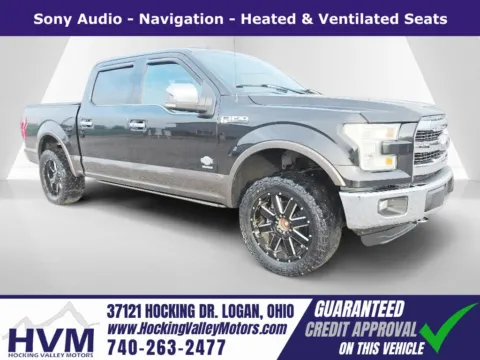 Black 2015 Ford F-150 King Ranch for sale in Logan, OH