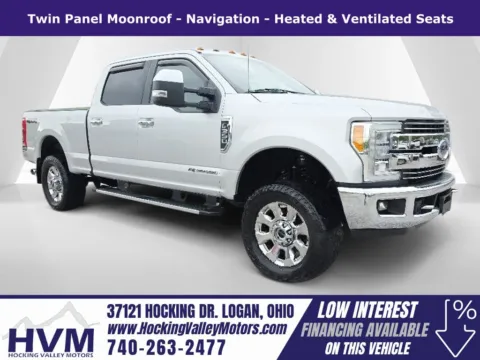 Silver 2017 Ford F-350SD Lariat for sale in Logan, OH