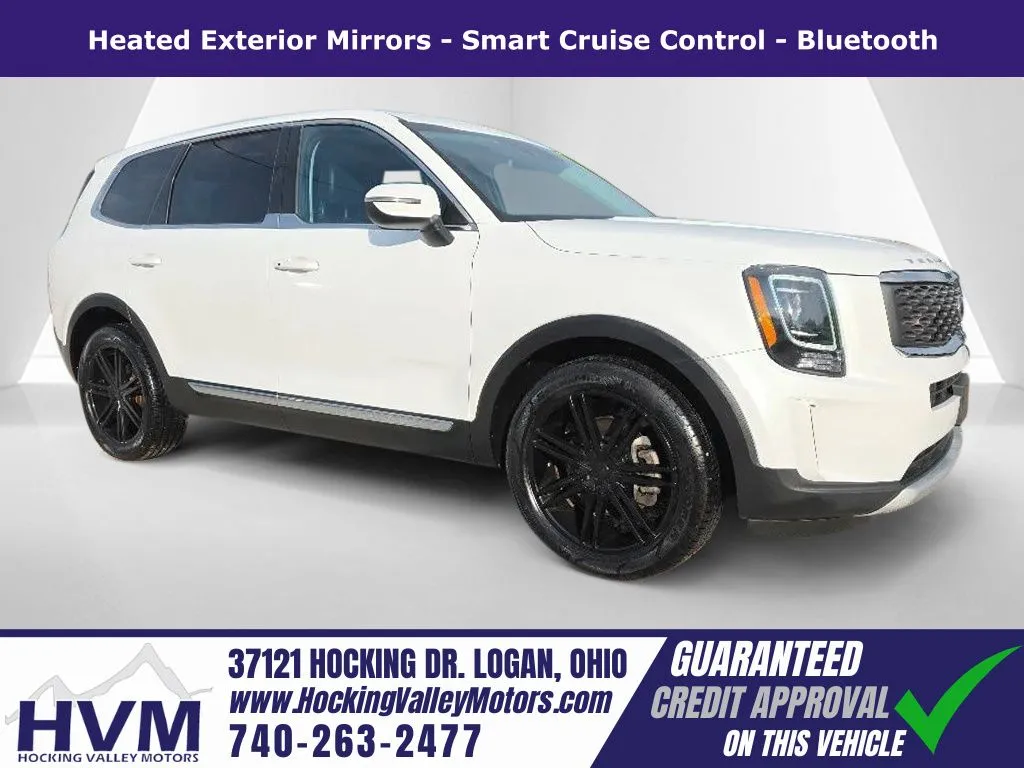 White 2020 Kia Telluride LX for sale in Logan, OH