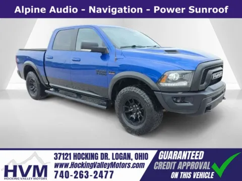 Blue 2017 Ram 1500 Rebel for sale in Logan, OH