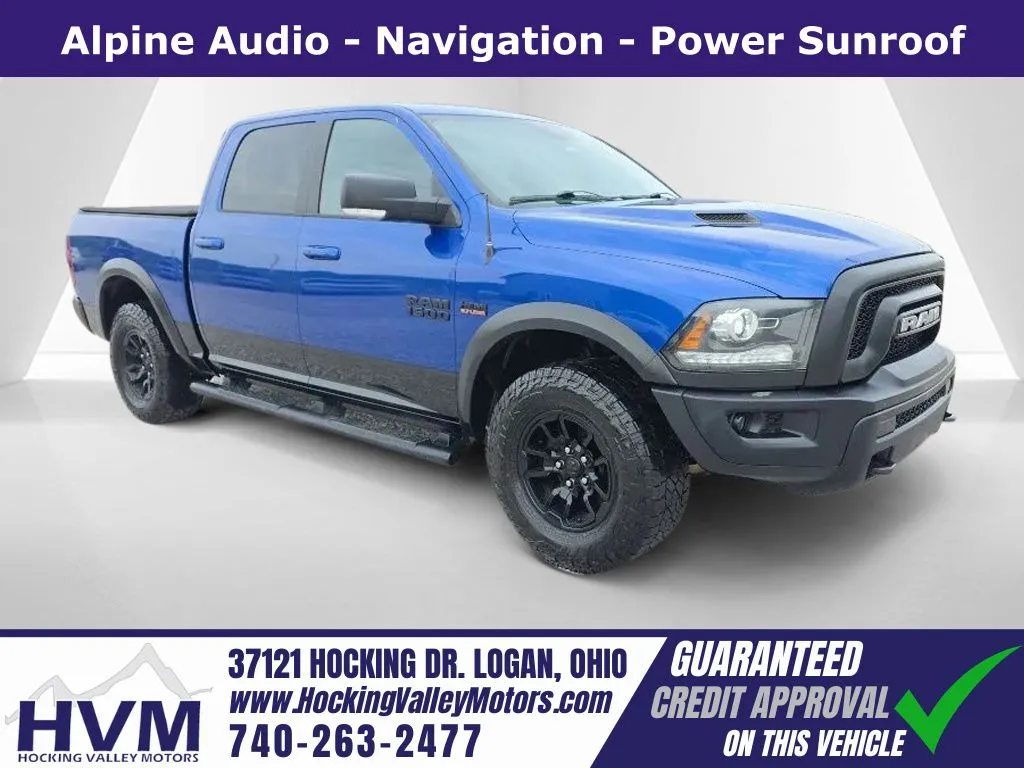 Blue 2017 Ram 1500 Rebel for sale in Logan, OH