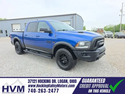 Blue 2017 Ram 1500 Rebel for sale in Logan, OH