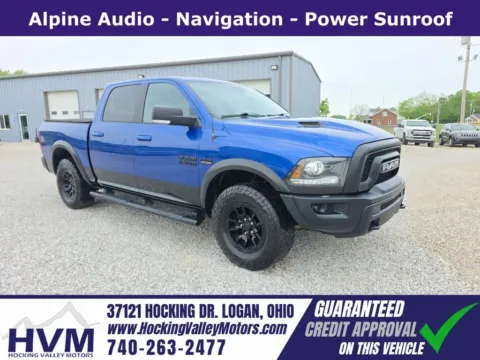 Blue 2017 Ram 1500 Rebel for sale in Logan, OH
