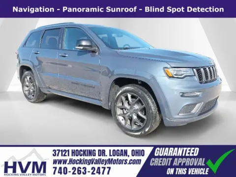 Blue 2019 Jeep Grand Cherokee Limited X for sale in Logan, OH
