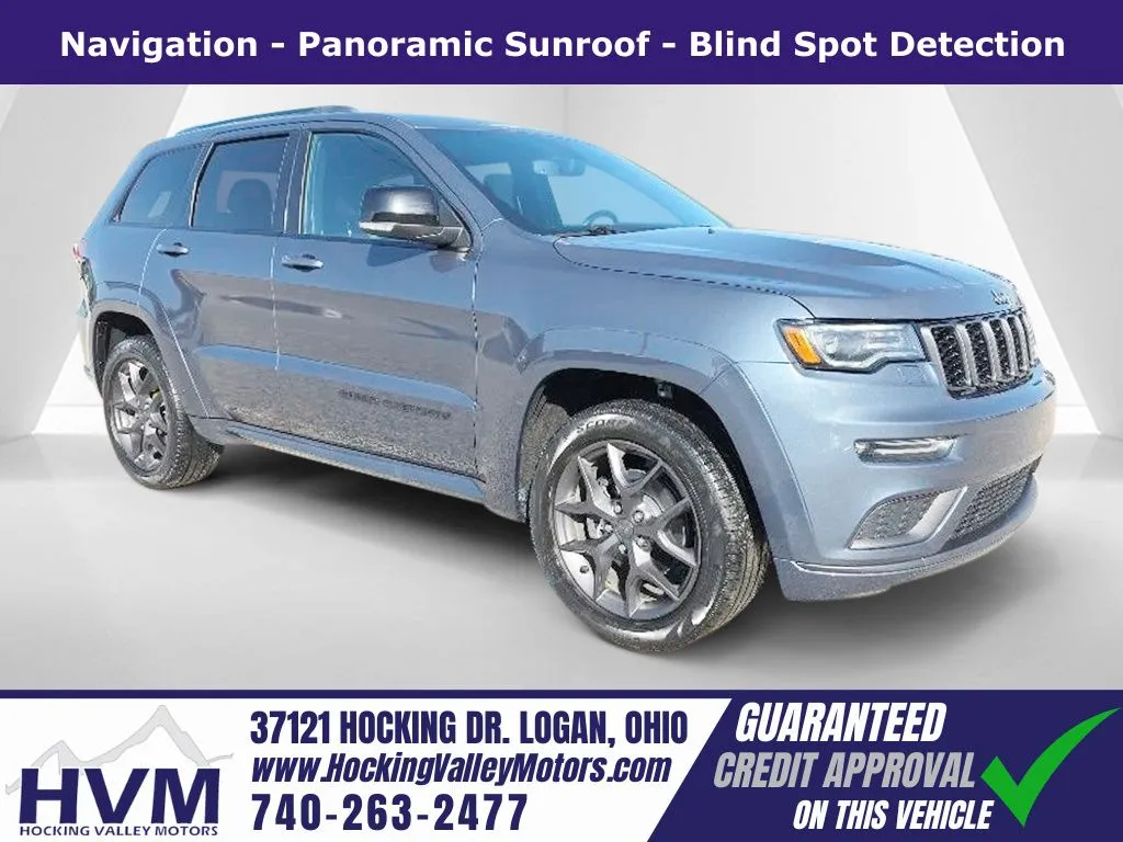 Blue 2019 Jeep Grand Cherokee Limited X for sale in Logan, OH