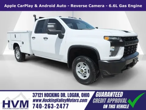 White 2021 Chevrolet Silverado 2500HD Work Truck for sale in Logan, OH