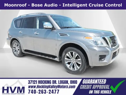 Gray 2018 Nissan Armada SL for sale in Logan, OH