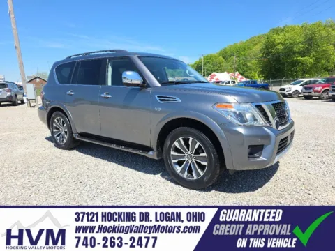 Gray 2018 Nissan Armada SL for sale in Logan, OH